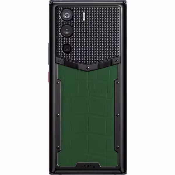 METAVERTU CURVE Dark Green Alligator Leather Clous De Paris Basic - ảnh 1