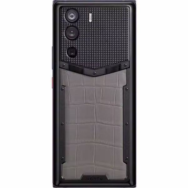 METAVERTU CURVE Grey Alligator Leather Clous De Paris Basic - ảnh 1