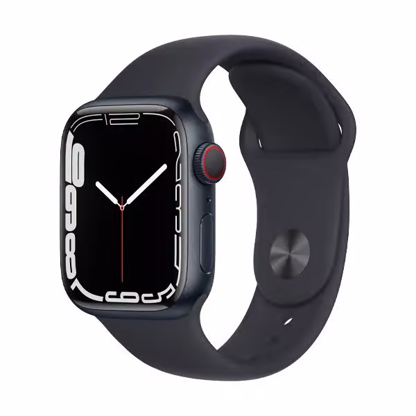 Apple Watch Series 7 45mm (GPS) Viền nhôm - Dây cao su (Fullbox, Likenew) - ảnh 3