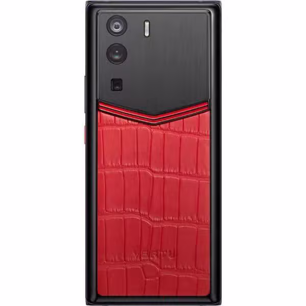 METAVERTU CURVE Pro Alligator Leather Flame Red - ảnh 1