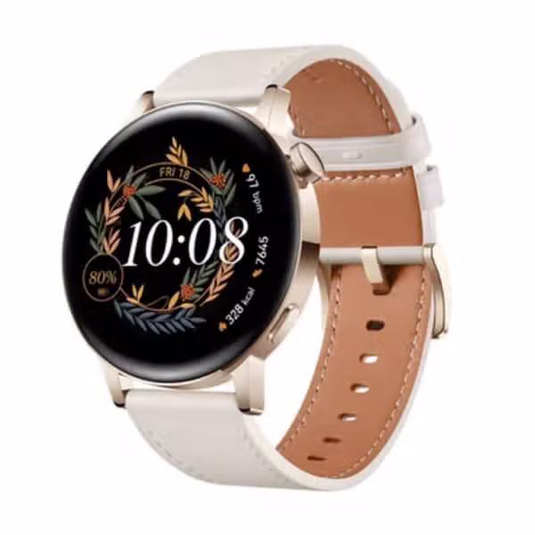 Đồng hồ thể thao Huawei GT3 Classic 42MM - Dây da trắng - ảnh 1