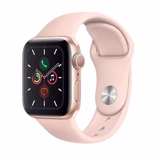 Apple Watch Series 5 40mm (GPS) Cũ viền nhôm - Dây cao su - ảnh 2
