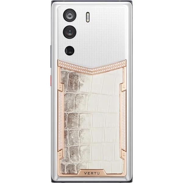 VERTU METAVERTU HIMALAYA ALLIGATOR LEATHER 18K GOLD & DIAMONDS - NEW