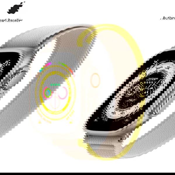 Apple Watch Ultra 49mm (LTE) viền Titan - Dây Trail Loop size M/L