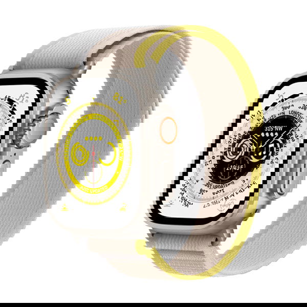 Apple Watch Ultra 49mm (LTE) viền Titan - Dây Trail Loop size M/L