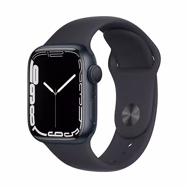 Apple Watch Series 7 45mm (4G) Viền nhôm - Dây cao su cũ - ảnh 1