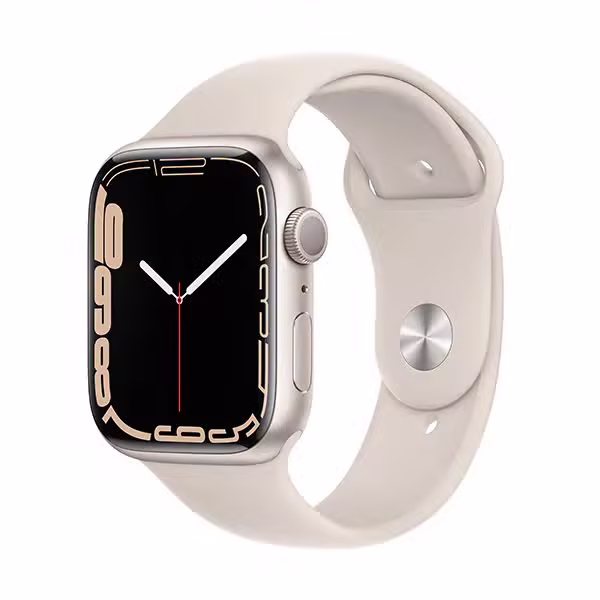 Apple Watch Series 7 45mm (4G) Viền nhôm - Dây cao su cũ - ảnh 2