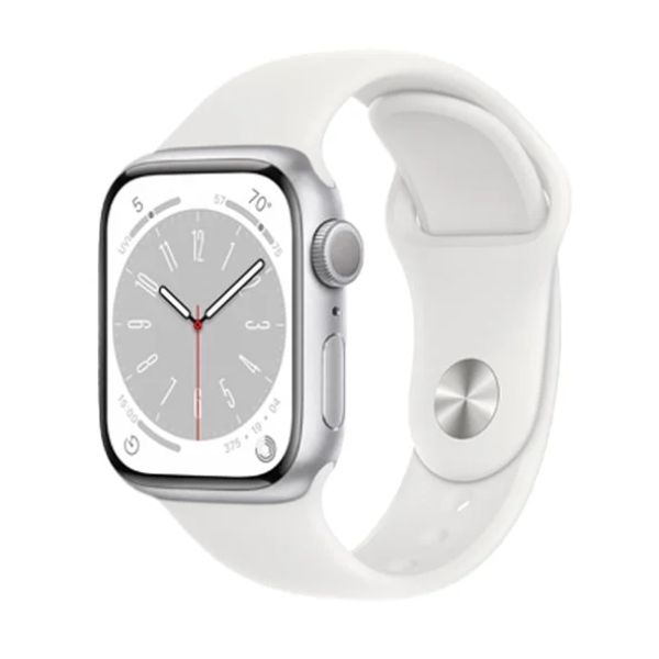 APPLE WATCH SERIES 8 GPS 41MM VIỀN NHÔM (FULLBOX) - Trắng MNP63 - Likenew