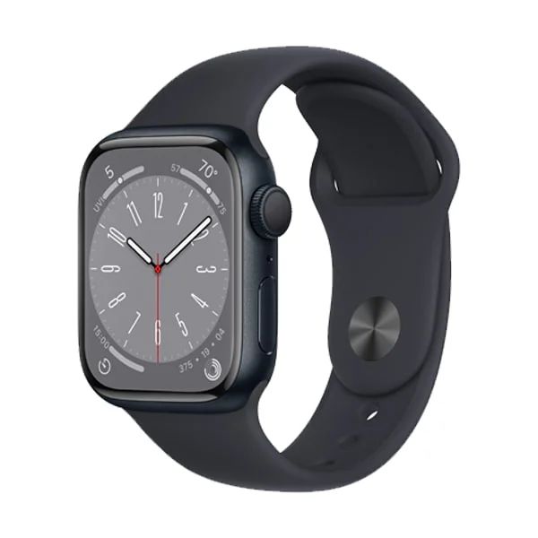 Apple Watch Series 8 45mm (GPS) Viền nhôm - Dây cao su (Fullbox, Likenew)