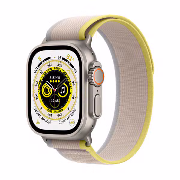 Apple Watch Ultra 49mm (LTE) viền Titan - Dây Trail Loop size S/M (Fullbox, Likenew) - ảnh 1
