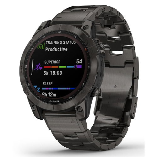 Đồng hồ thông minh Garmin Fenix 7 Sapphire Solar