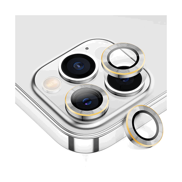 Kính cường lực camera iPhone 14 Pro/14 Pro Max Mipow DiamondShield Silver