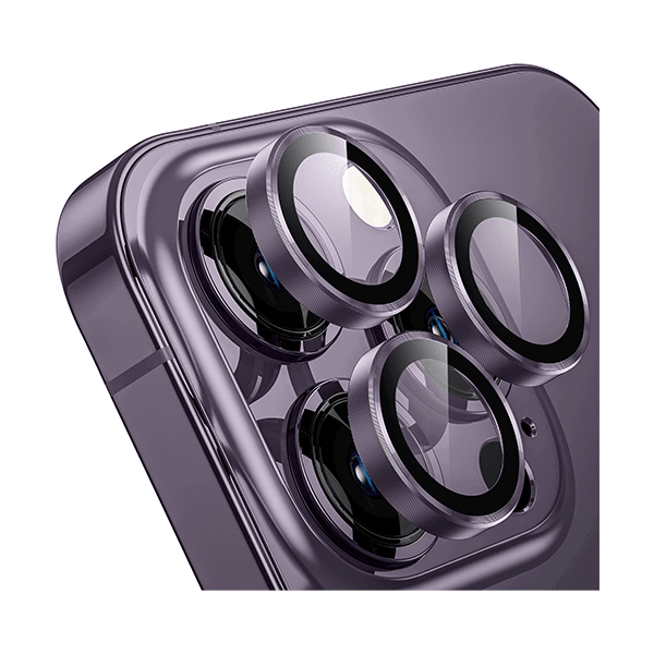 Kính cường lực camera iPhone 14 Pro/14 Pro Max Mipow DiamondShield Purple