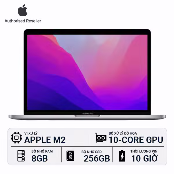 MacBook Pro M2 13 inch 8GB/256GB Chính Hãng - ảnh 1