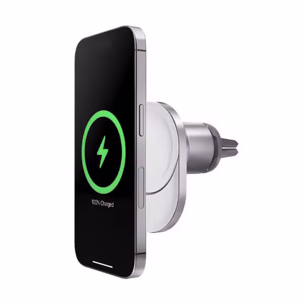 Đế sạc không dây Belkin MagSafe dành cho xe hơi BoostCharge Pro 15W kèm sạc - ảnh 3