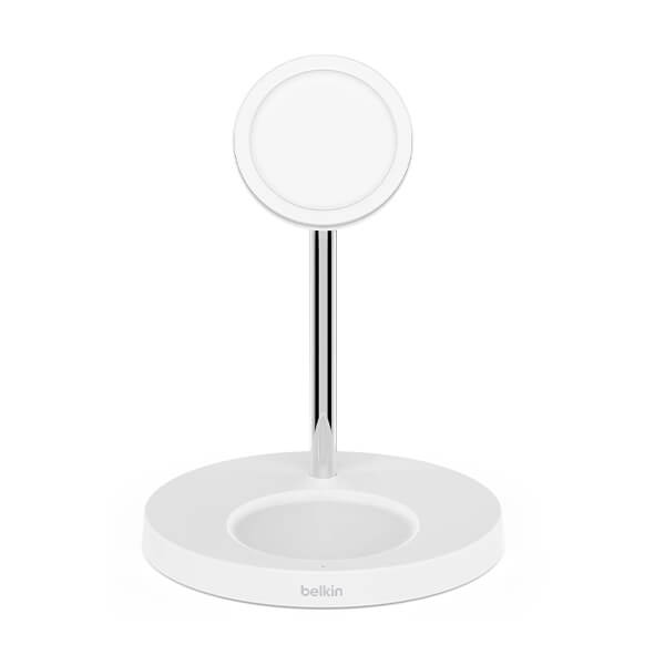 Đế sạc không dây Belkin MagSafe 2in1 BoostCharge 15W kèm sạc