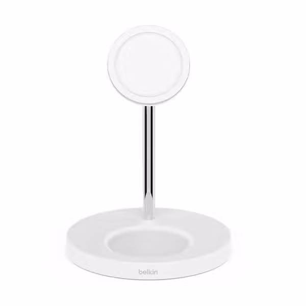 Đế sạc không dây Belkin MagSafe 2in1 BoostCharge 15W kèm sạc - ảnh 1