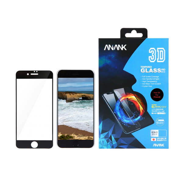 Miếng dán cường lực iPhone SE 2020 ANANK Full 3D - ảnh 1