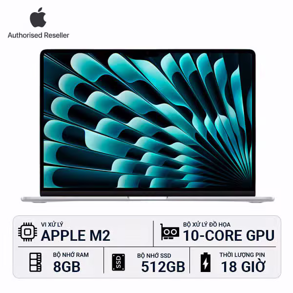 MacBook Air M2 15-inch 2023 | 8GB/512GB - ảnh 1