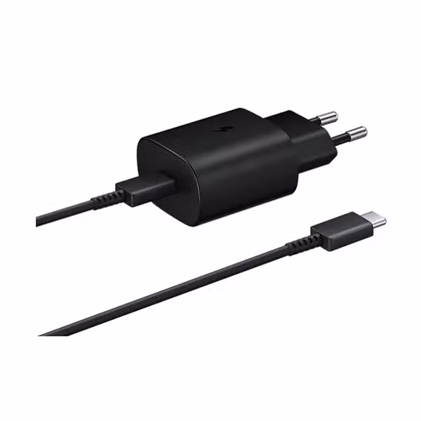 Bộ củ cáp sạc nhanh 25W Samsung màu đen - ảnh 1