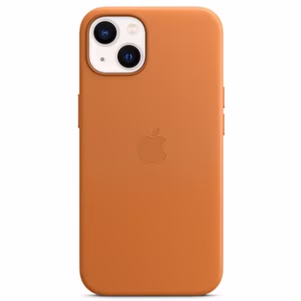 Ốp lưng MagSafe iPhone 13 Leather Case Chính Hãng - ảnh 1