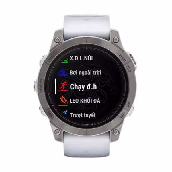 Đồng hồ thông minh Garmin Epix Pro Gen 2 47mm Sapphire  Xám Carbon DLC Titanium - Dây Silicone - ảnh 2