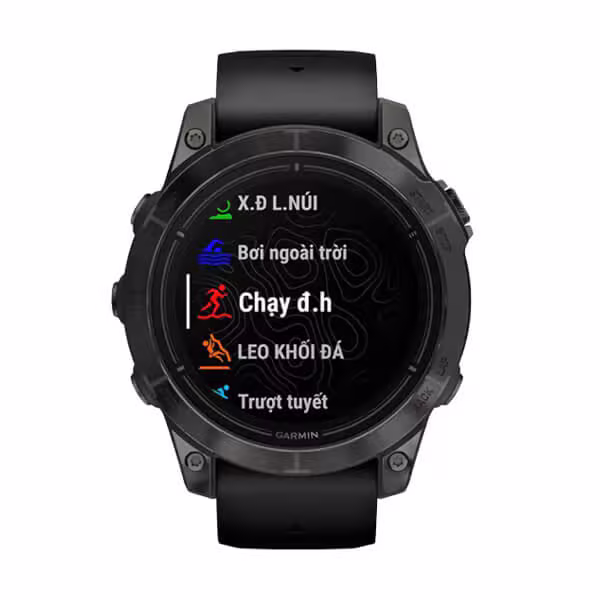 Đồng hồ thông minh Garmin Epix Pro Gen 2 47mm Sapphire  Xám Carbon DLC Titanium - Dây Silicone - ảnh 2