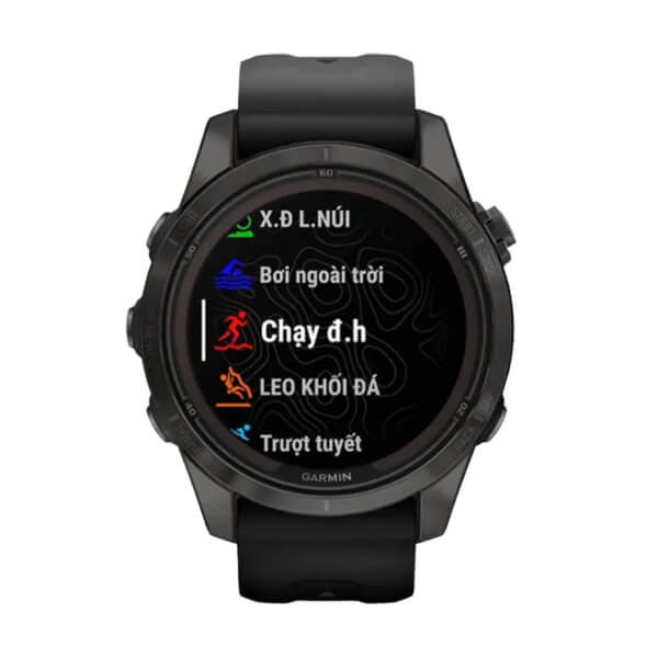 Đồng hồ thông minh Garmin Fenix 7S Pro Sapphire Solar