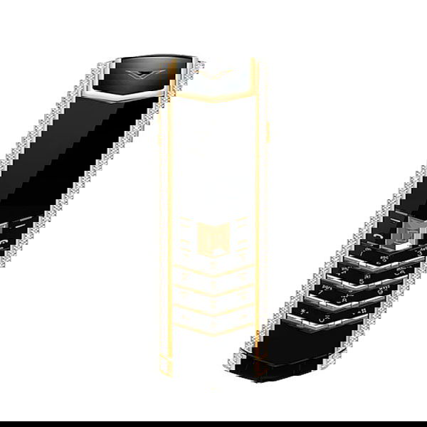 Vertu Signature V Gold Diamond Alligator
