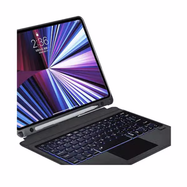 Bao da iPad Pro 12.9-inch 2022 Wiwu Bluetooth Mag Touch kèm bàn phím - ảnh 3