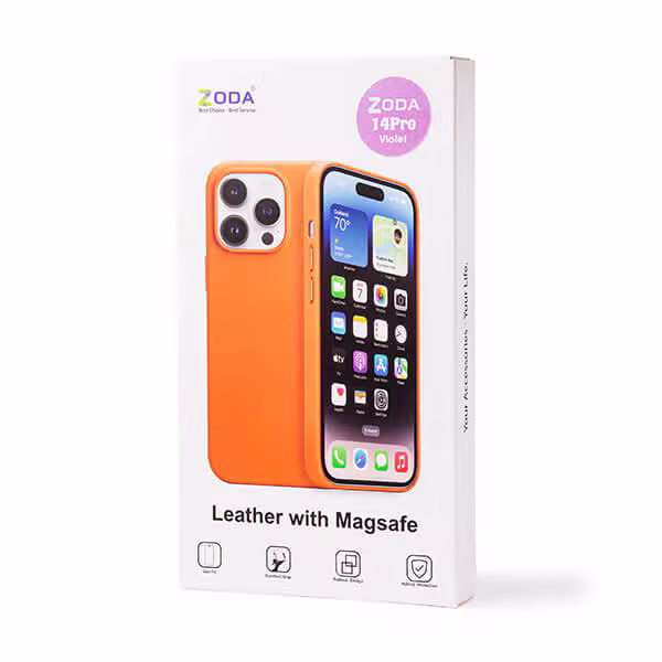 Ốp lưng iPhone 14 Pro Zoda Leather MagSafe - ảnh 2
