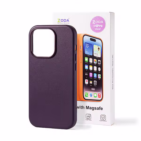 Ốp lưng iPhone 14 Pro Zoda Leather MagSafe - ảnh 3