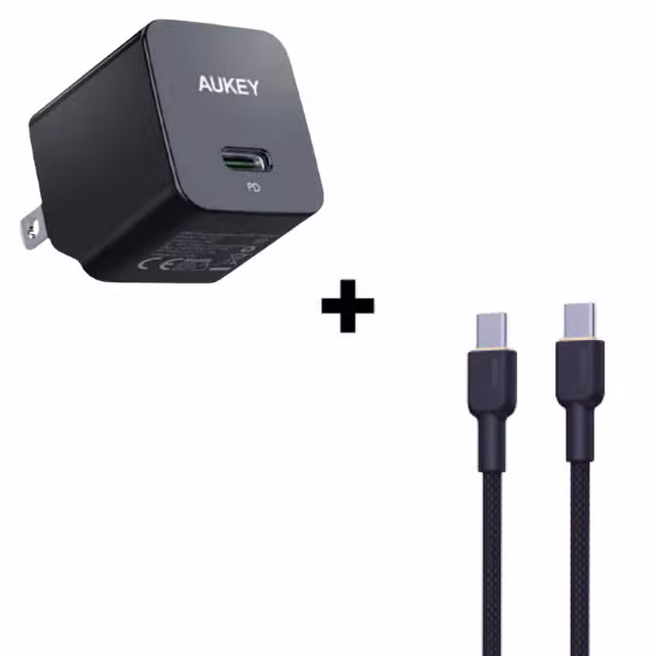 Bộ Combo cáp sạc Aukey 30w C-C CB-NCC1 - ảnh 1