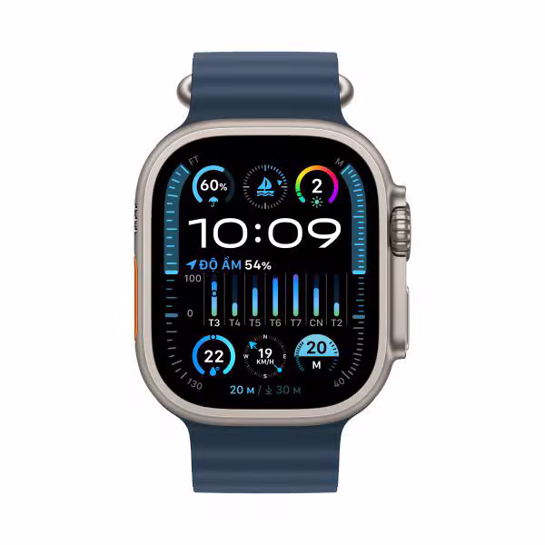 Apple Watch Ultra 2 49mm (LTE) Viền Titan - Dây Ocean - ảnh 2