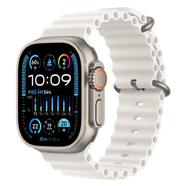 Apple Watch Ultra 2 49mm (LTE) Viền Titan - Dây Ocean