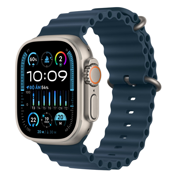 Apple Watch Ultra 2 49mm (LTE) Viền Titan - Dây Ocean