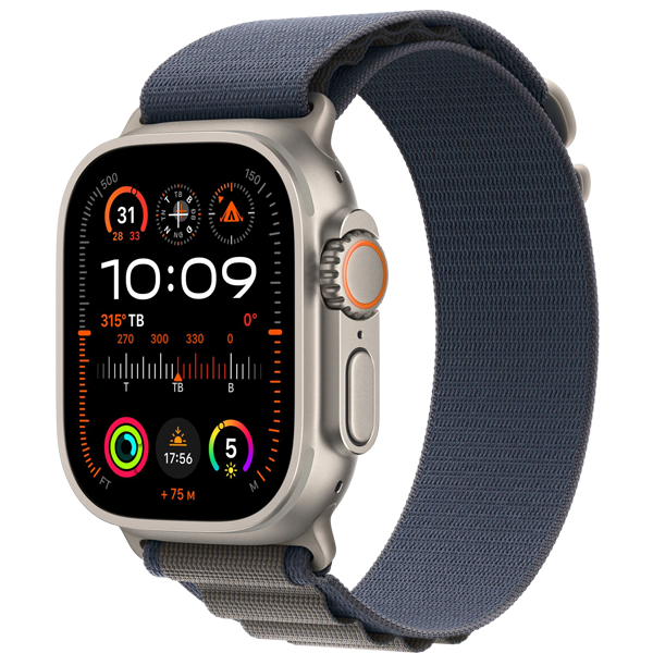 Apple Watch Ultra 2 49mm (LTE) Viền Titan - Dây Alpine Loop size S