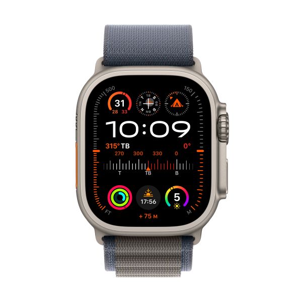 Apple Watch Ultra 2 49mm (LTE) Viền Titan - Dây Alpine Loop size S