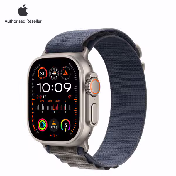 Apple Watch Ultra 2 49mm (LTE) Viền Titan - Dây Alpine Loop size M - ảnh 1