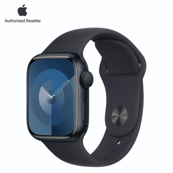 Apple Watch Series 9 45mm (GPS) Viền nhôm - Dây cao su size M/L