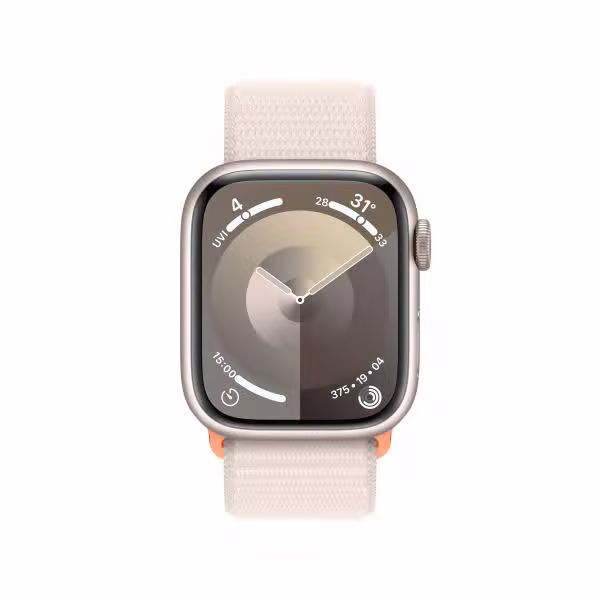 Apple Watch Series 9 41mm (GPS) Viền nhôm - Dây quấn thể thao - ảnh 2