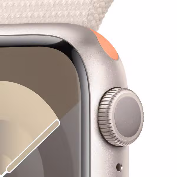 Apple Watch Series 9 41mm (GPS) Viền nhôm - Dây quấn thể thao - ảnh 3
