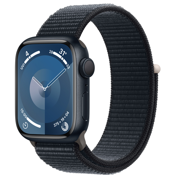Apple Watch Series 9 41mm (GPS) Viền nhôm - Dây quấn thể thao