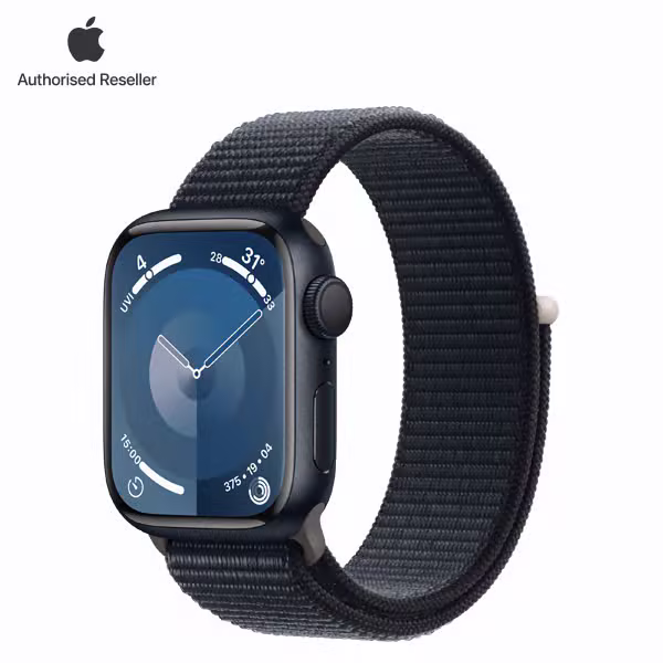 Apple Watch Series 9 45mm (LTE) Viền nhôm - Dây quấn thể thao - ảnh 1