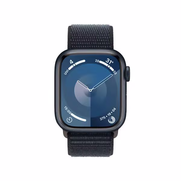 Apple Watch Series 9 45mm (LTE) Viền nhôm - Dây quấn thể thao - ảnh 2