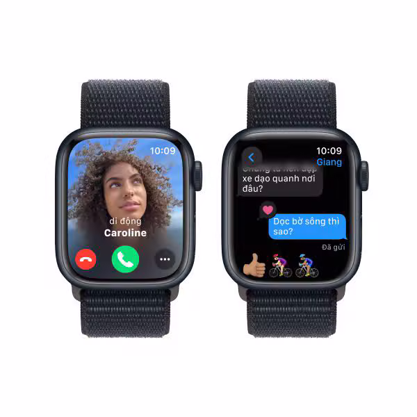 Apple Watch Series 9 45mm (LTE) Viền nhôm - Dây quấn thể thao - ảnh 4