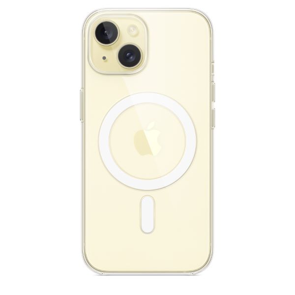 Ốp lưng MagSafe iPhone 15 trong suốt Chính Hãng