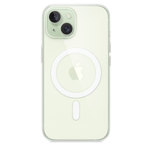 Ốp lưng MagSafe iPhone 15 trong suốt Chính Hãng