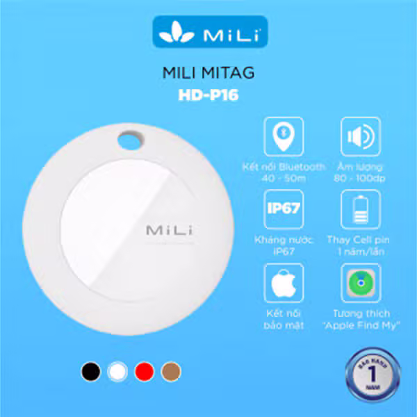 Thiết bị định vị thông minh MiLi MiTag HD-P16 - ảnh 3