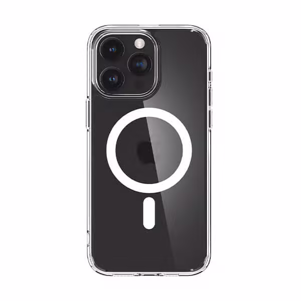Ốp lưng iPhone 15 Pro Max Spigen Crystal Hybrid MagFit - ảnh 1